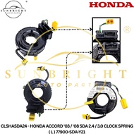 HONDA ACCORD '03 / '08 SDA 2.4 / 3.0 CLOCK SPRING ( L ) 77900-SDA-Y21