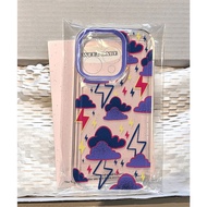 Softcase Lightning storm Motif realme clear pattern Transparent Anti-slip original 5i 6i C3 7 8 9i 1