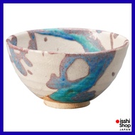 【Direct from Japan】Marui Seito Shigaraki Ware Hechimon Tea Bowl Rice Bowl Diameter Approximately 11c