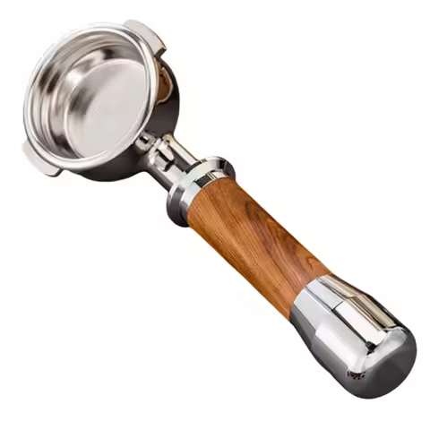 304 Stainless Steel Espresso Bottomless Portafilter 58mm 2 Ears For Expobar/ROCKET/Lelit E61 Coffee 