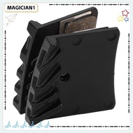 MAGICIAN 2 Pairs Electric Scooter Brake Pads, Black High-Performance Bike Disc Brake Pad, Sturdy for