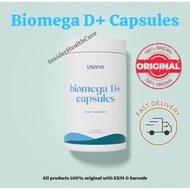 USANA Biomega III Plus Fish Oil 大脑润滑剂 鱼油 56's Exp 12/2026
