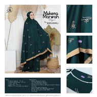 - MUKENA MARWAH ARRAFI MUKENAH RAYON BORDIR -