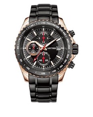 RHYTHM นาฬิกาข้อมือ รุ่น S1106S04 Mens Classic Watch