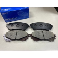 [Japan AKEBONO] MAZDA6 02-24 Made In Japan Front Pad Brake Rear