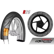 🔥🔥BIG SALES🔥🔥👍【100% ORIGINAL】👍Tyre Corsa Platinum R26 Tayar Tubeless Tyre 80/80-17(41S)