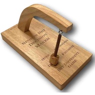 Creative Crafthouse Sports Bet Decision Maker, Wood Pendulum Spinner Gift | Give it a swing and let 