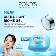Ponds HYDRA MIRACLE ULTRA LIGHT BIOME GEL - HYDRATING MOISTURIZER GEL 20GR (biru) Moisturizer for fa