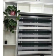 Korean Blinds For Windows Tri Color Duo Roller Blinds New Design 60x160/80x160/100x160/120x160/140x1