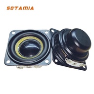 SOTAMIA 2Pcs 1.5 Inch 40mm Bluetooth Full Range Speaker 4 Ohm 5W Waterproof Speaker Glass Fiber Soun