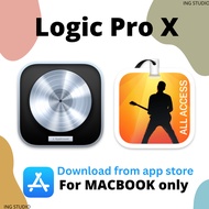 ✨INGStudio✨ Logic Pro X Full Version for Macbook [directly download from app store]