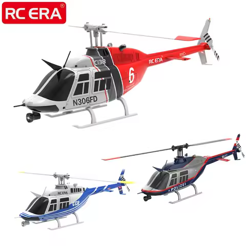 RC ERA C138 BELL 206 Jet Ranger 6-axis Gyro Stabilized Altitude Hold 4ch RC Helicopter Aircraft Hobb