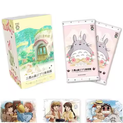 My Neighbor Totoro Card Fun Mitaka Art Museum Package Anime Japanese Deck Collection Cards Children 