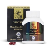 Vitatree Maxi Sheep Placenta Australian Sheep Placenta 80000 Max - Box Of 60 Tablets