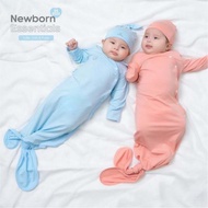 Bubaby - Long-sleeved knot Body 25A - 0M 6M for babies 0 months to 6 months old - NB 6M 12M- NV.T10B