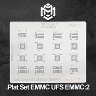 Plate Set EMMC UFS emmc:2 Amaoe ORIGINAL / PLATE SET EMMC UFS EMMC :2 AMAOE Original Plate UFS V2 Em