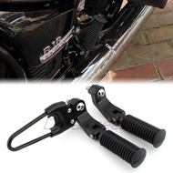 สีดำที่เหยียบที่พักเท้าสำหรับ BMW R18 R 18 Bagger 2020 2021 2022 23ที่พักเท้าสำหรับผู้โดยสารมอเตอร์ไ