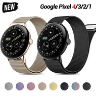 Milanese Strap For Google Pixel Watch 4 3 45mm 41mm Strap Metal Stainless Steel Magnetic Buckle Brac