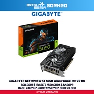 GIGABYTE GeForce RTX 5050 GDDR6 Windforce OC V2 8GB Graphic Card