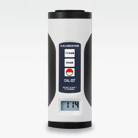 Digital Sound Level Meter Calibrator CAL-327 Noise Meter Calibrator 94 dB and 114 dB 1000+0.1% Hz De