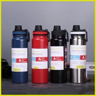 ✻ ◴ ☂ Buy1 take1 Stainles aqua flask tumbler Portable 2 in 1 Tumbler hot cold 1 liter tumbler water