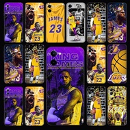 for VIVO Y16 Y78 Plus Y36 V29E 5G Y17S 4G S17 Pro TPU Luxury Black Silicone Soft Case J23 basketball