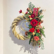 日式 祈福 注連繩 招財紅