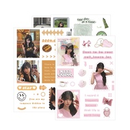 8-103pcs IVE WONYOUG Be Alright EMPATHY Photo Stickers REI LIZ GAEUL YUJIN Diary Scarpbooking Waterp