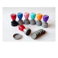 Pre-inked Rubber Stamp (Round stamp)