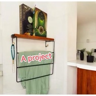 Quran rack or prayer mat holder with minimalist design Quran stand holder