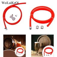 WeiLaiKeQi Homebrewing CO2 Line 5/16 Gas Line Tubing Assembly Sturdy CO2 Cylinder Refill Adapter Hos