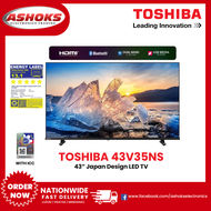 Toshiba 43V35NS /  HDMI / Bluetooth / Smart Tv / 43 inch Smart Android  tv  / LED  / Toshiba TV