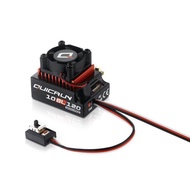 Hobbywing quicrun 10bl120 sensored 120A 2-3 วินาที Lipo ความเร็ว B rushless ESC สำหรับ 1/10 1/12 RC อะไหล่รถยนต์