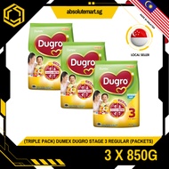 [TRIPLE PACK] DUMEX DUGRO Stage 3 Regular 850G X 3 (PACKETS)