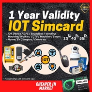 1 Year Validity IOT M2M SIM Card, No Contract, 2G 4G 5G SIM for GPS, CCTV, Soundbox, Smartwatch, Ala