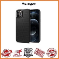 ORIGINAL SPIGEN Liquid Air IPHONE X XS MAX XR IPHONE 11 12 Pro Max Mini Phone Case Cover Casing