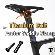 Titanium Bolt for Factor Ostro VAM Saddle Clamp | Seatpost | Grade 5 Titanium Screw Singapore