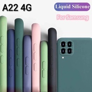 A22(พร้อมส่งในไทย)เคสTPU​นิ่ม​สีพาสเทลคลุมกล้องSamsung Galaxy M22/Galaxy M32/Galaxy A22 4G