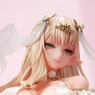 Lovely Wedding Dress Elf Original Painting Flower Wedding Standing Postcard Available 1/5 Chinese: W