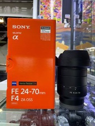 SONY FE 24-70 24-70mm F4 ZA OSS ZEISS VARIO TESSAR 超新淨 齊盒