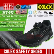 SFB-500 COLEX SPORT SAFETY SHOES (BLACK) SFB-506 507 508 509 510 511 KASUT SAFETY SPORT HIJAU