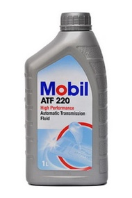 Mobil ATF 220 1L. น้ำมันเกียร์ออโต้และพวงมาลัยเพาเวอร์ สำหรับระบบเกียร์ ATF ให้การหล่อลื่นป้องกันการสึกหรอดีเยี่ยม High Performance Automatic Transmission Fluid