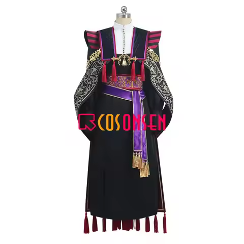 Game Twisted Wonderland Rollo Flamme Cosplay Costume Halloween Suit Role Play Uniforms