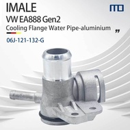 06J121132G Volkswagen Cooling Flange Water Pipe Joint Coolant Hose Connector Passat Tiguan Beetle Go