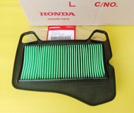 ไส้กรองอากาศแท้HONDA Wave110iปี2009-2020 Dream 110i Super cubปี2011-2020 อะไหล่แท้ศูนย์HONDA(17210-KWW-640)1ชิ้น