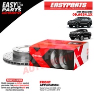 Brembo Rotor Disc 09.A634.1X Toy. Fortuner, HI- Lux 4x2 '06-15 Front