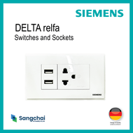 SIEMENS DELTA® Relfa SERIES SWITCHES & SOCKET