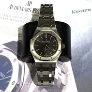 全新AUDEMARS PIGUET 41MM ROYAL OAK 黑面 15400ST #AP手錶 #愛彼皇家橡樹 #香榭站正品