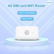 🎁 【Readystock】 + FREE Shipping 🎁 4G router Wireless lte wifi modem Sim Card Router MIFI pocket hotspot built-in battery portable WiFi