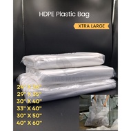 Extra Large Plastic Bag/HDPE/Heavy Duty/Beg Plastik Besar/Laundry/Cleaning/24x36/29x35/33x40/30x40/3